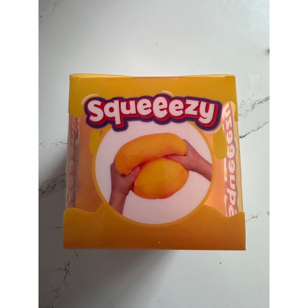 Sunny Days Jumbo Squeezy Cheese Yellow Squishy Toy Stress Relief Fun NEW🧀